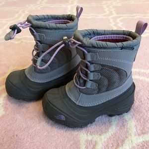 Girls 10T North Face Boots